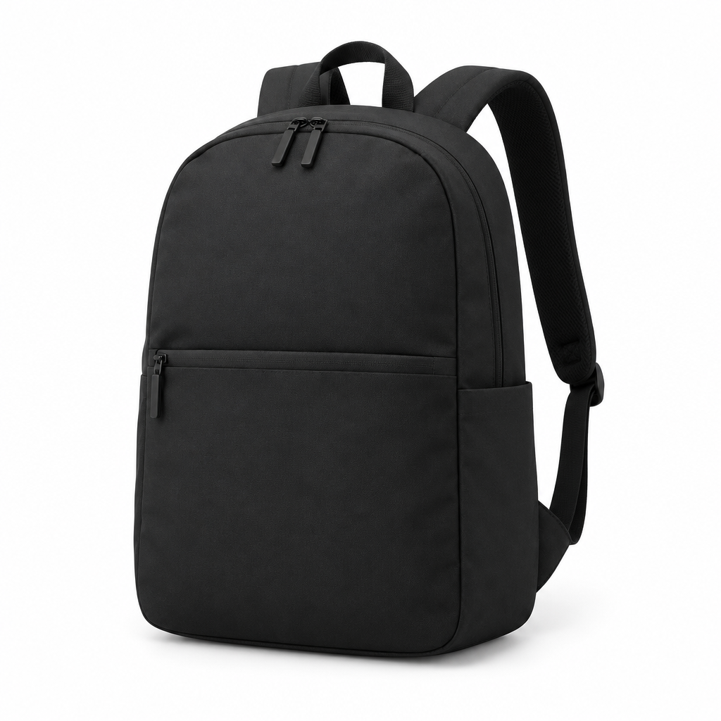 Black everyday backpack