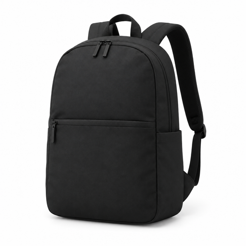 Black everyday backpack